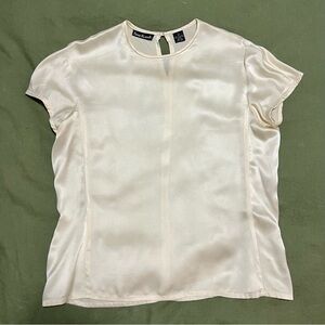 Vintage Anne Klein silk blouse